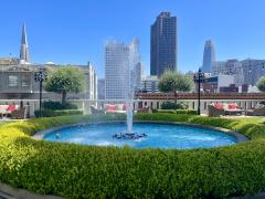 Terrasse au dessus de San Francisco Downtown