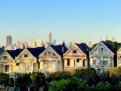 [Photo : les Painted Ladies à San Francisco]