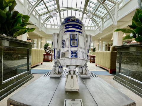 R2-D2 le robot de Star Wars à San Francisco